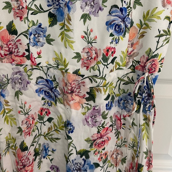 NWT Alice and Olivia Trixie Floral-Print Sleeveless Mini Dress - Picture 4 of 6